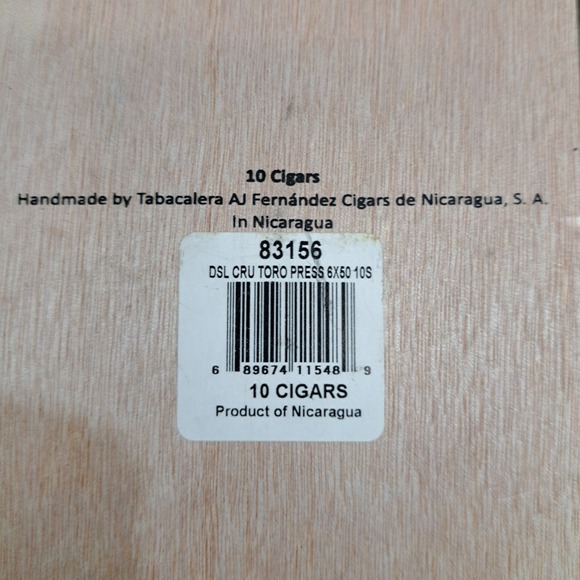 Diesel Crucible Limited Edition Wooden Cigar Box Hand Crafted Esteli Nicaragua - Picture 5 of 8